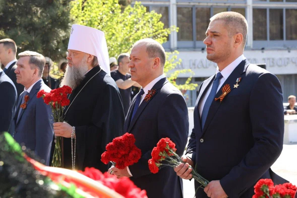 Skrjabin with flowers