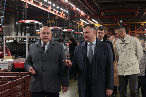 Slusar go to the belarus plants